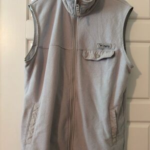 Columbia Gray Fleece Vest